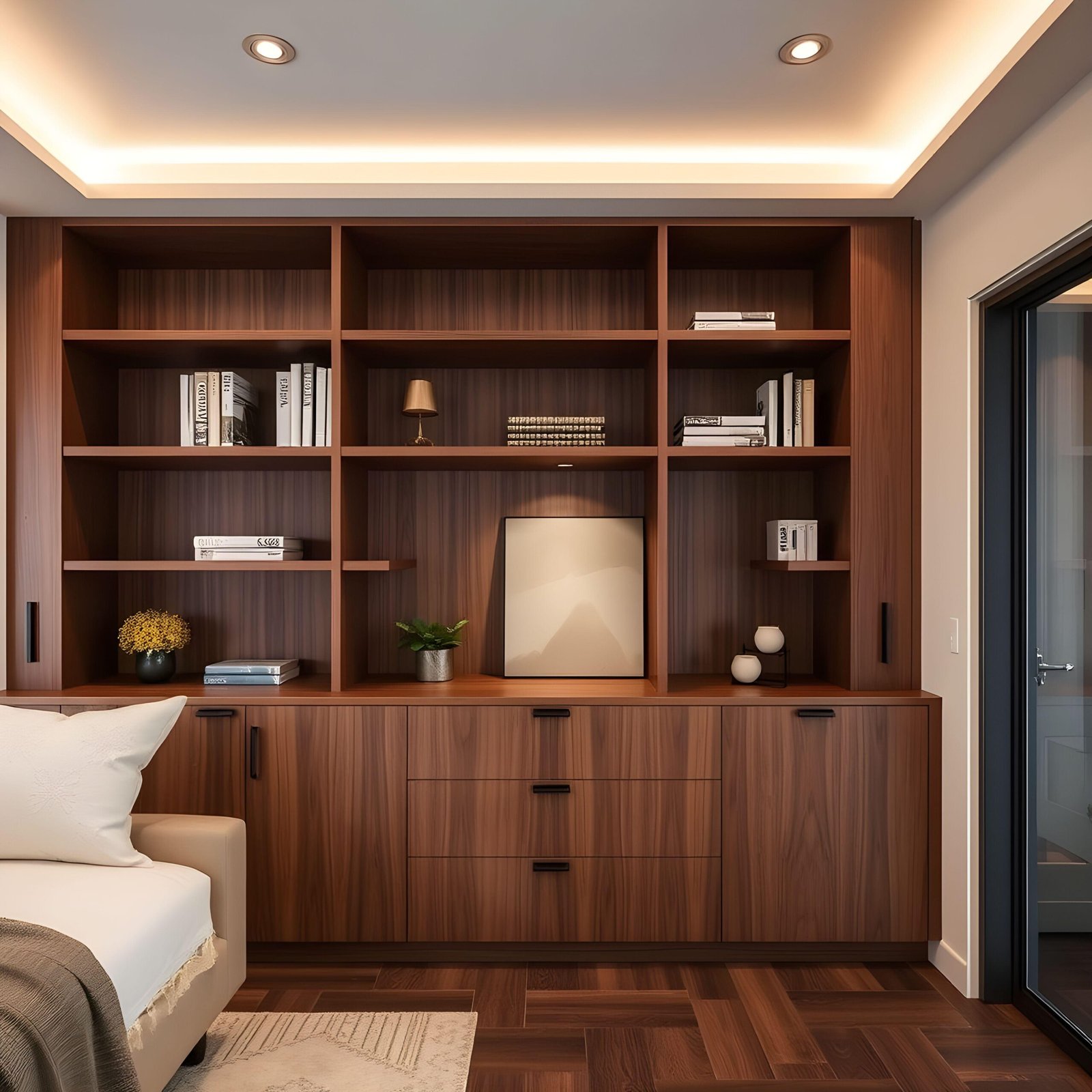 Shinnoki Frozen Walnut Panels: Elegant Storage Tips for Modern Homes